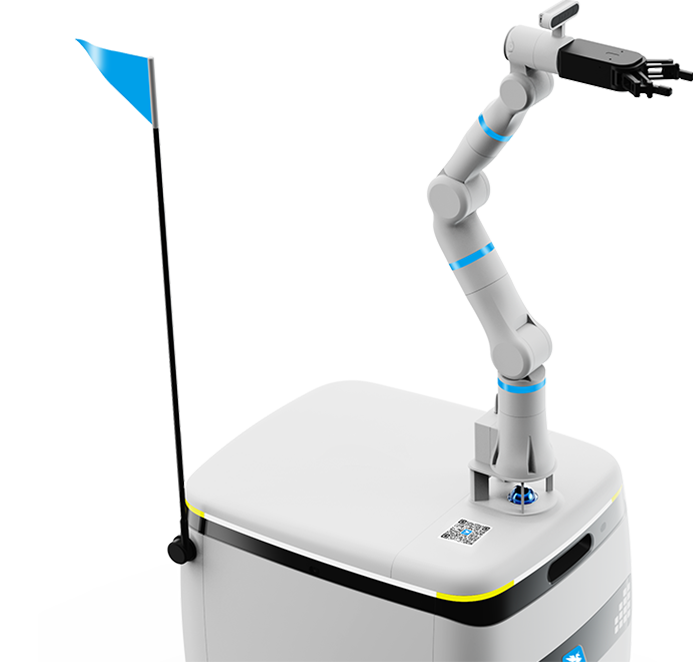 自带机械臂及视觉模块