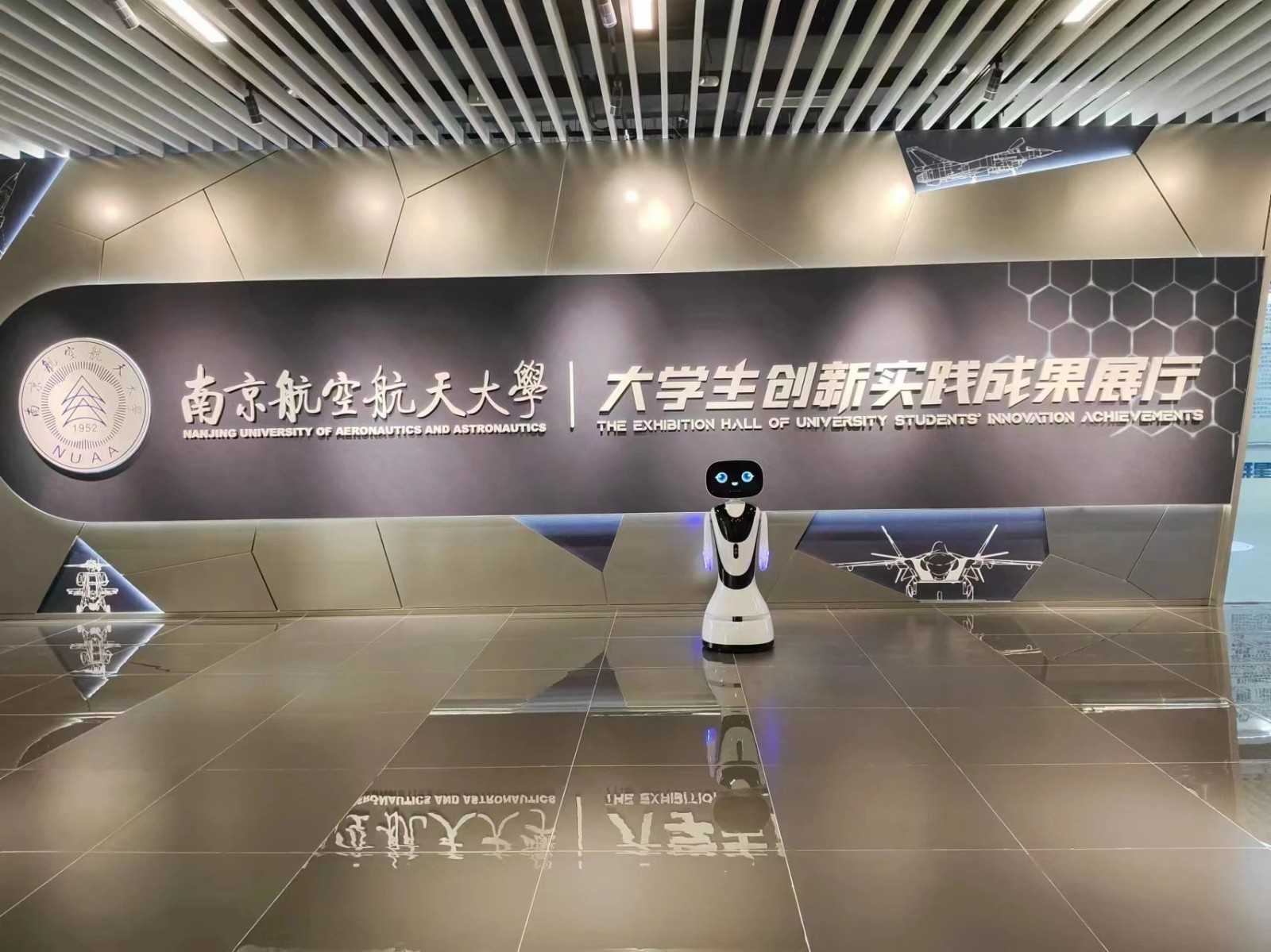 小鱼机器人又闪现“南京航空航天大学”的创...