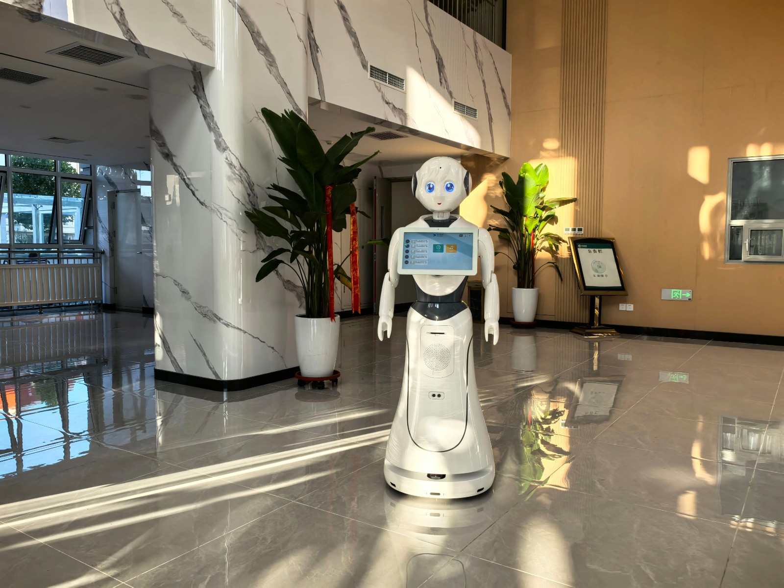 爱丽丝AI服务机器人：科技赋能，温暖升级